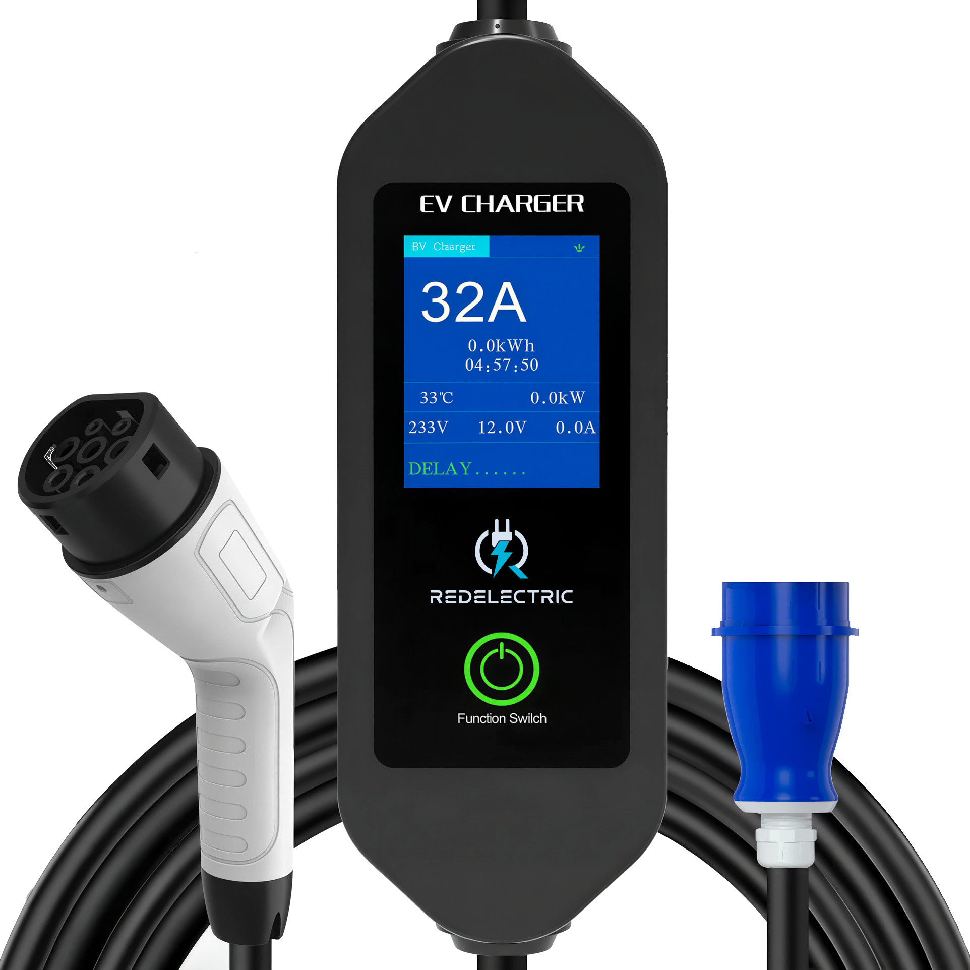 Cargador portátil RedElectric Tipo 2